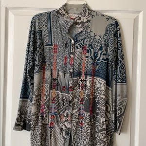 Johnny Was blouse Biya